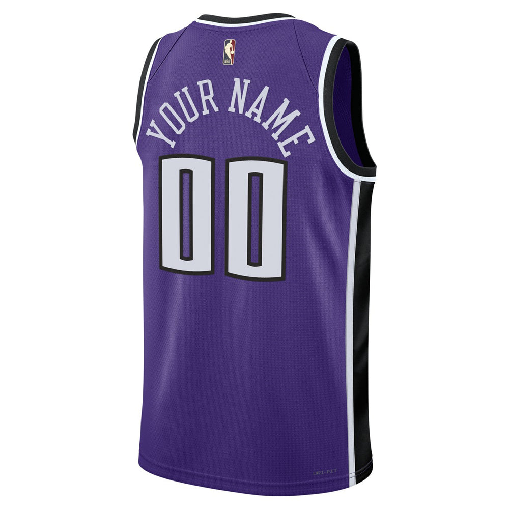 Sacramento Kings Unisex Adult Swingman Custom Jersey Classic Edition Purple - NBA