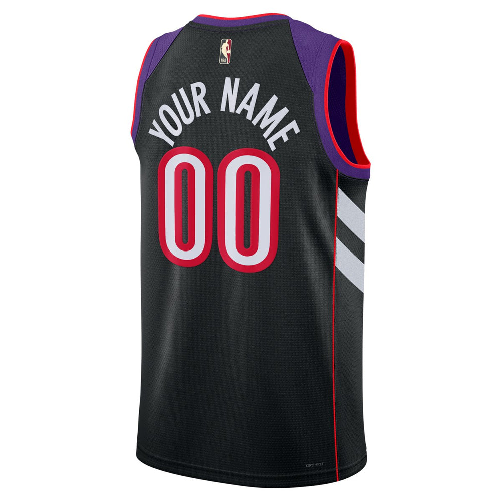 Toronto Raptors Unisex Adult Swingman Custom Jersey Classic Edition Purple - NBA