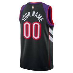Toronto Raptors Unisex Adult Swingman Custom Jersey Classic Edition Purple - NBA
