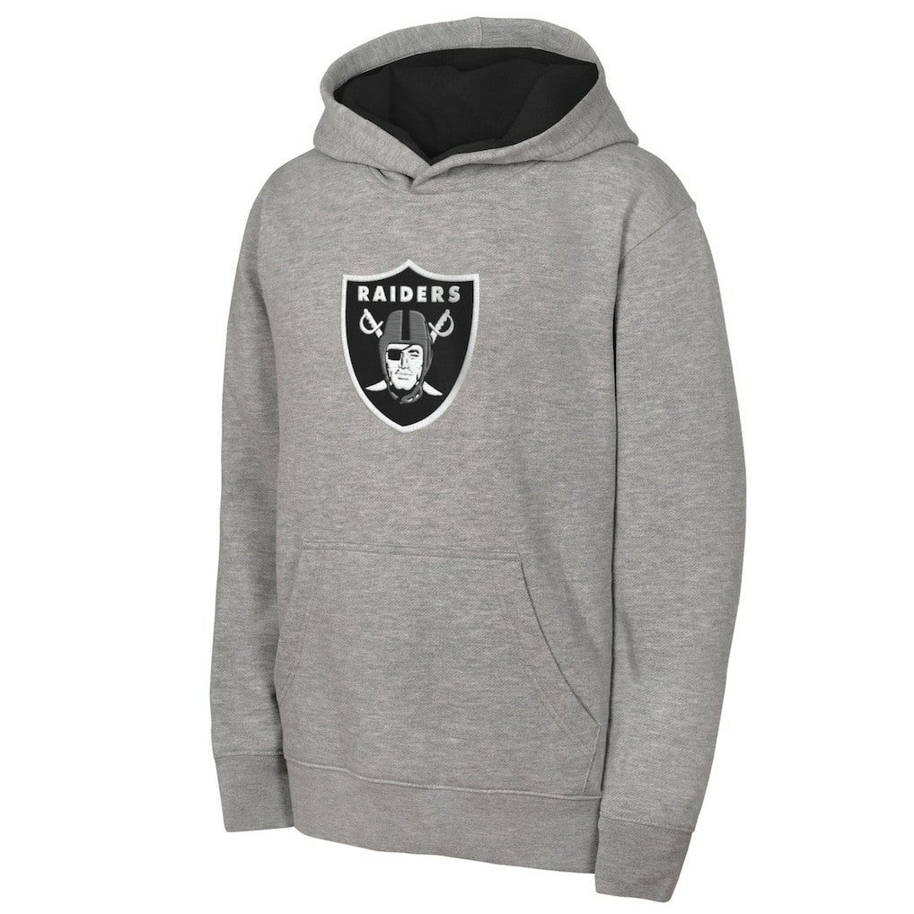 Las Vegas Raiders Outerstuff Youth Prime Hoodie Gray | NFL