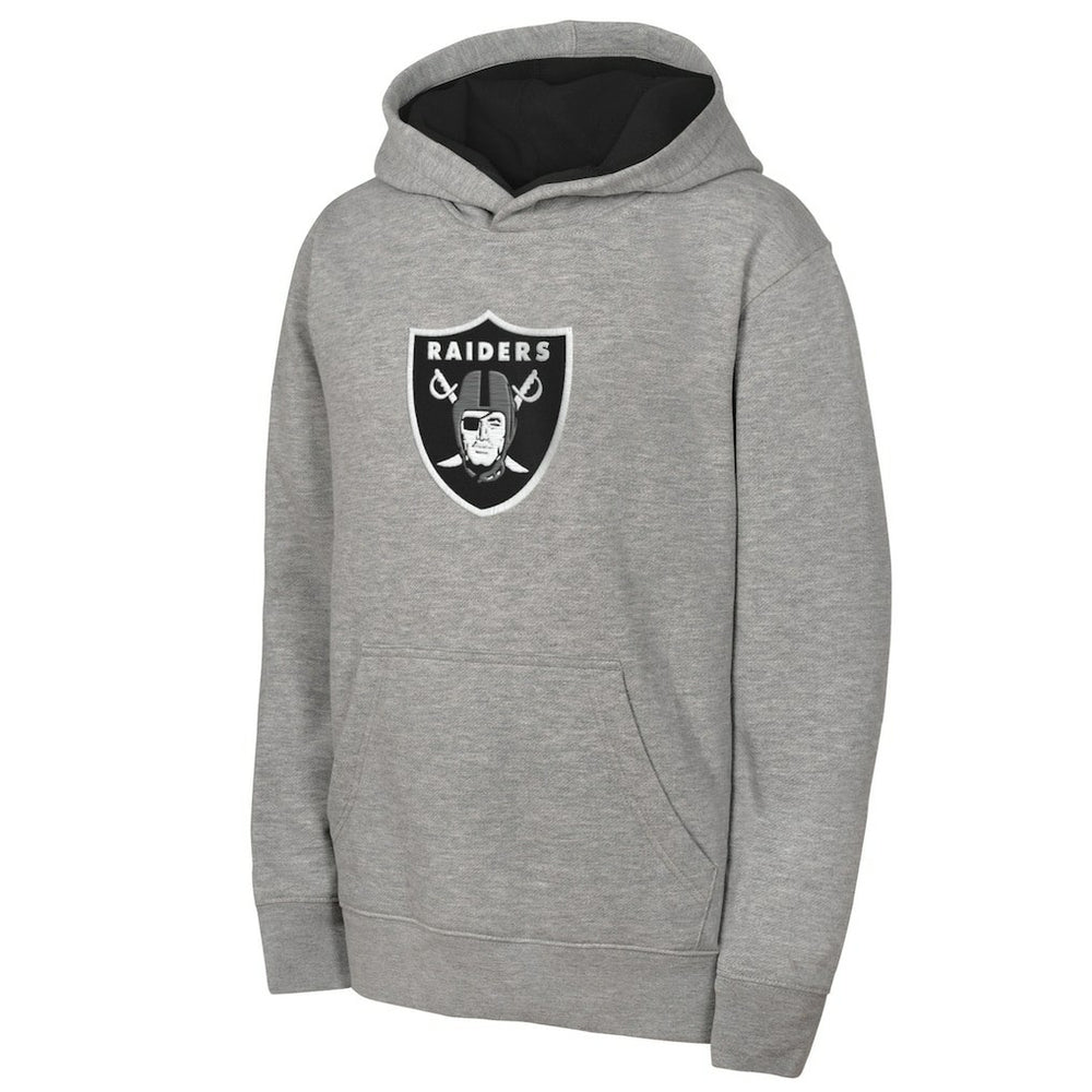 Las Vegas Raiders Outerstuff Youth Prime Hoodie Gray | NFL
