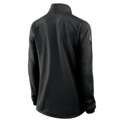 Chicago Blackhawks Fanatics Women's Authentic Pro Rink Quarter-Zip Pullover  - Black - NHL