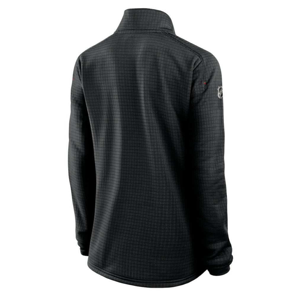 Ottawa Senators Fanatics Women's Authentic Pro Rink Quarter-Zip Pullover  - Black - NHL