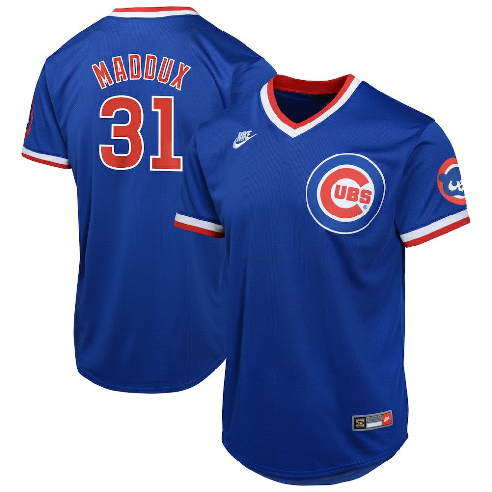 Greg Maddux Chicago Cubs Nike Youth Cooperstown Collection Limited Jersey - MLB