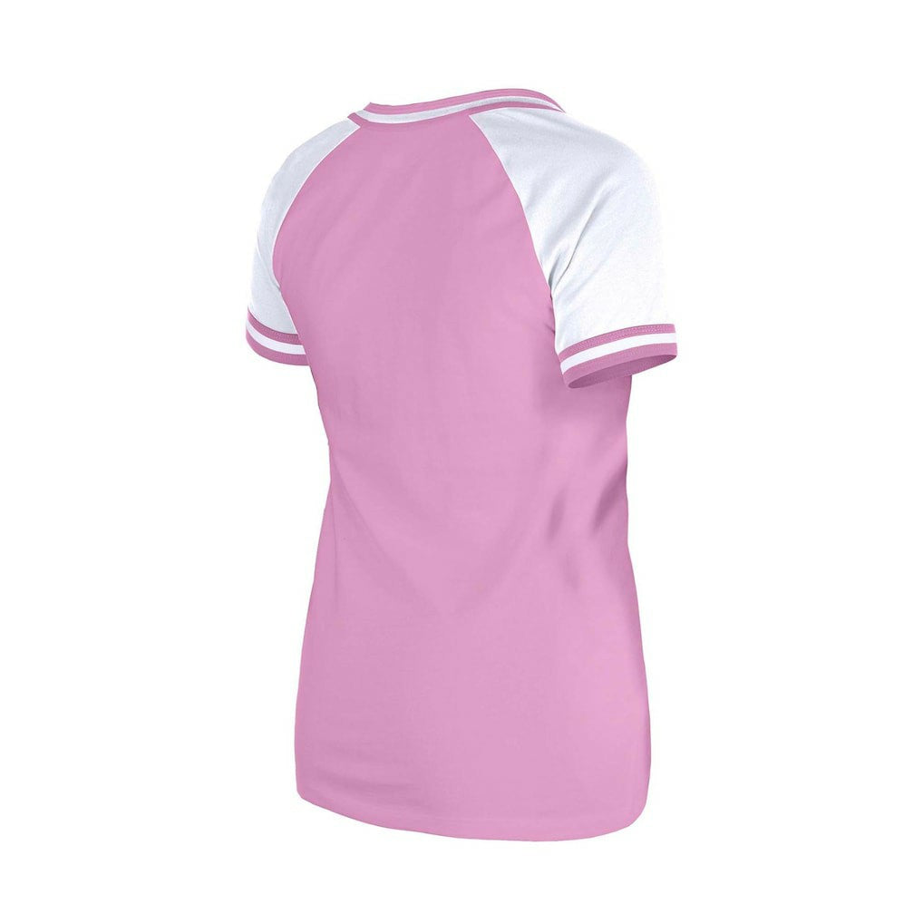Dallas Cowboys New Era Women's Mommy & Me V-Neck T-Shirt Pink | NFL