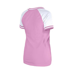 Dallas Cowboys New Era Women's Mommy & Me V-Neck T-Shirt Pink | NFL