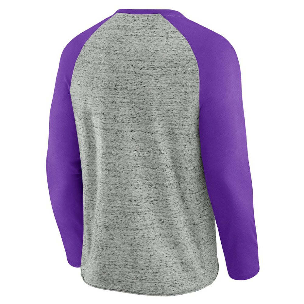 Arizona Diamondbacks Darius Rucker Collection by Fanatics Raw Edge Raglan Long Sleeve Baseball T-Shirt - MLB