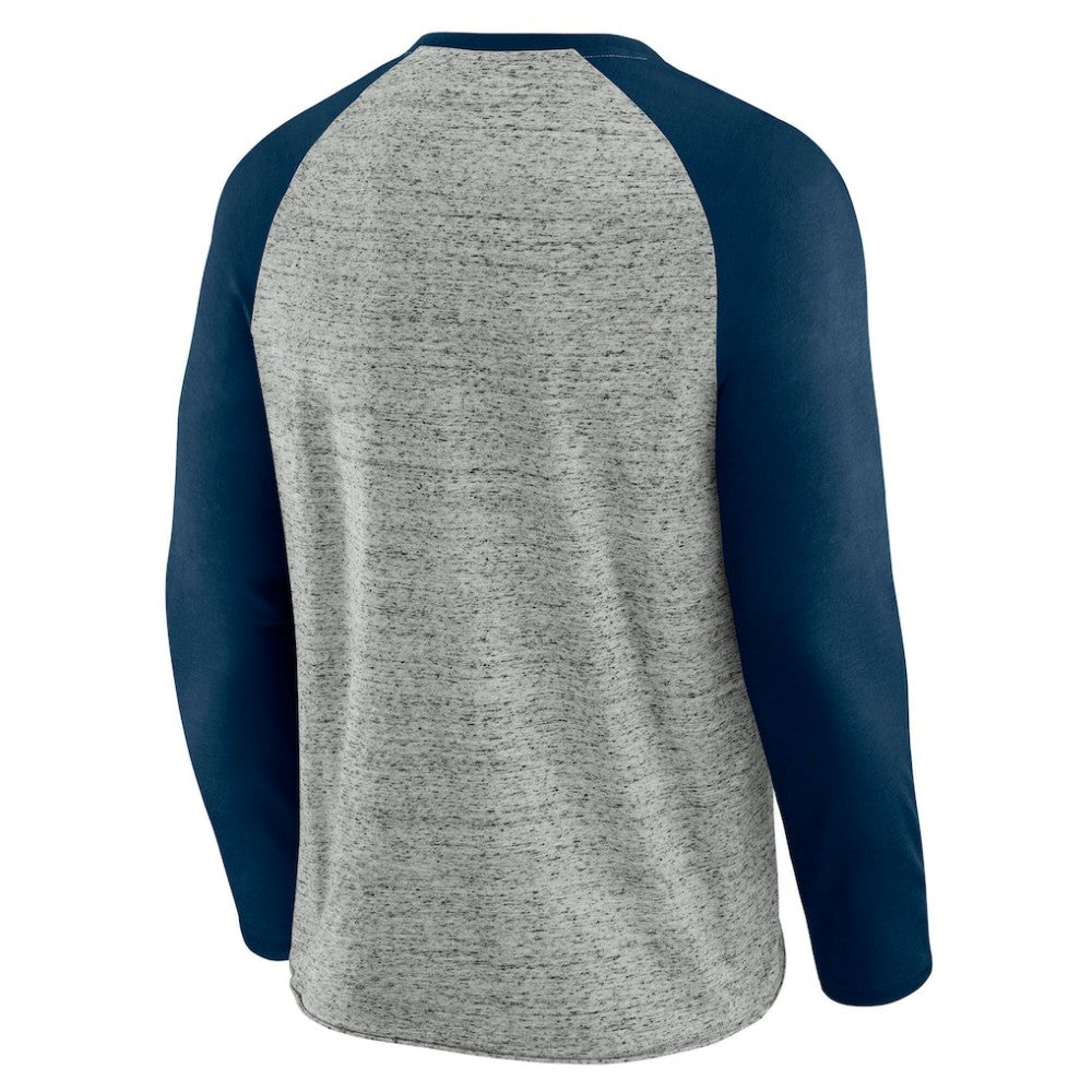 Boston Red Sox Darius Rucker Collection by Fanatics Raw Edge Raglan Long Sleeve Baseball T-Shirt - MLB
