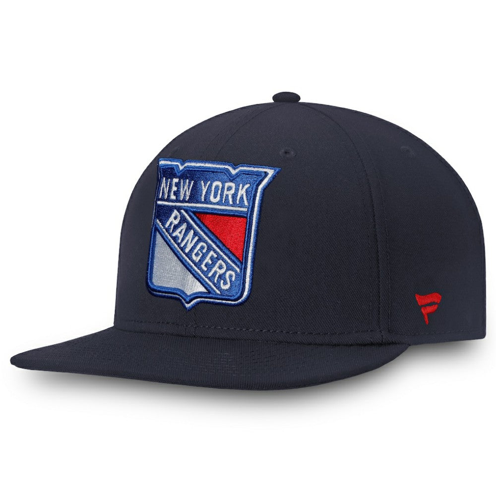 New York Rangers Fanatics Core Fitted Hat - Navy - NHL
