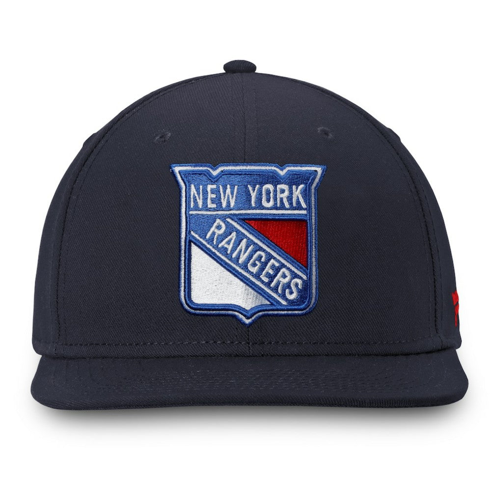 New York Rangers Fanatics Core Fitted Hat - Navy - NHL