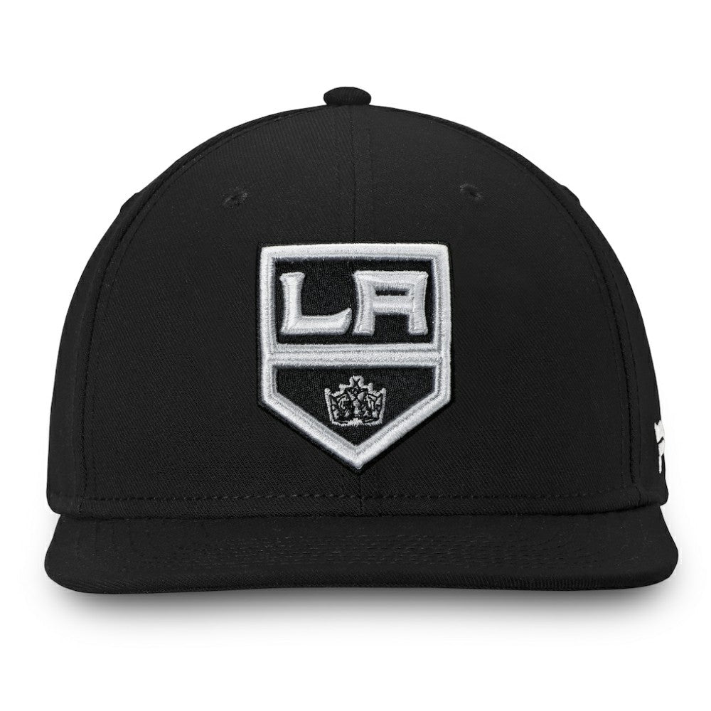 Los Angeles Kings Fanatics Core Fitted Hat - Black - NHL