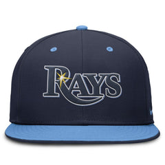 Tampa Bay Rays Nike  True Primetime Two-Tone Performance Fitted Hat - MLB