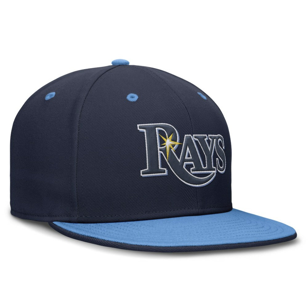 Tampa Bay Rays Nike  True Primetime Two-Tone Performance Fitted Hat - MLB