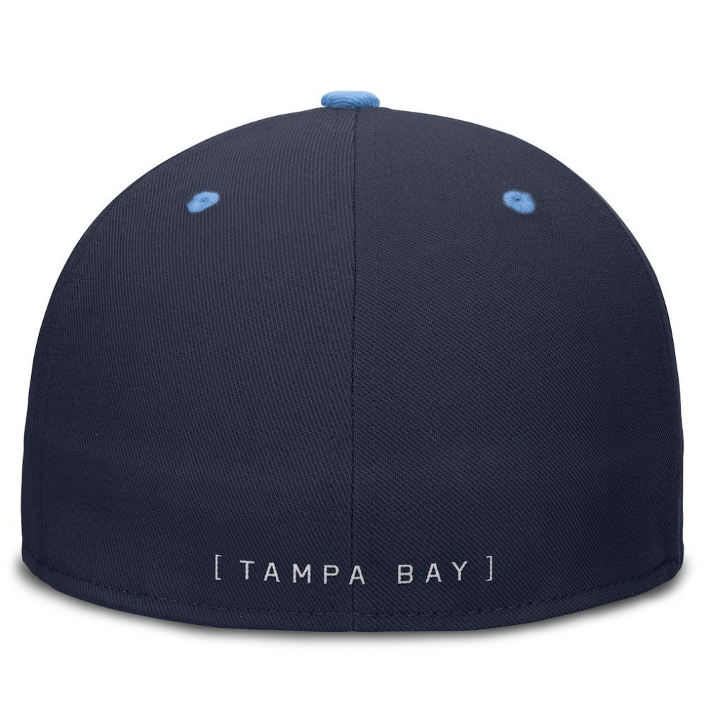 Tampa Bay Rays Nike  True Primetime Two-Tone Performance Fitted Hat - MLB