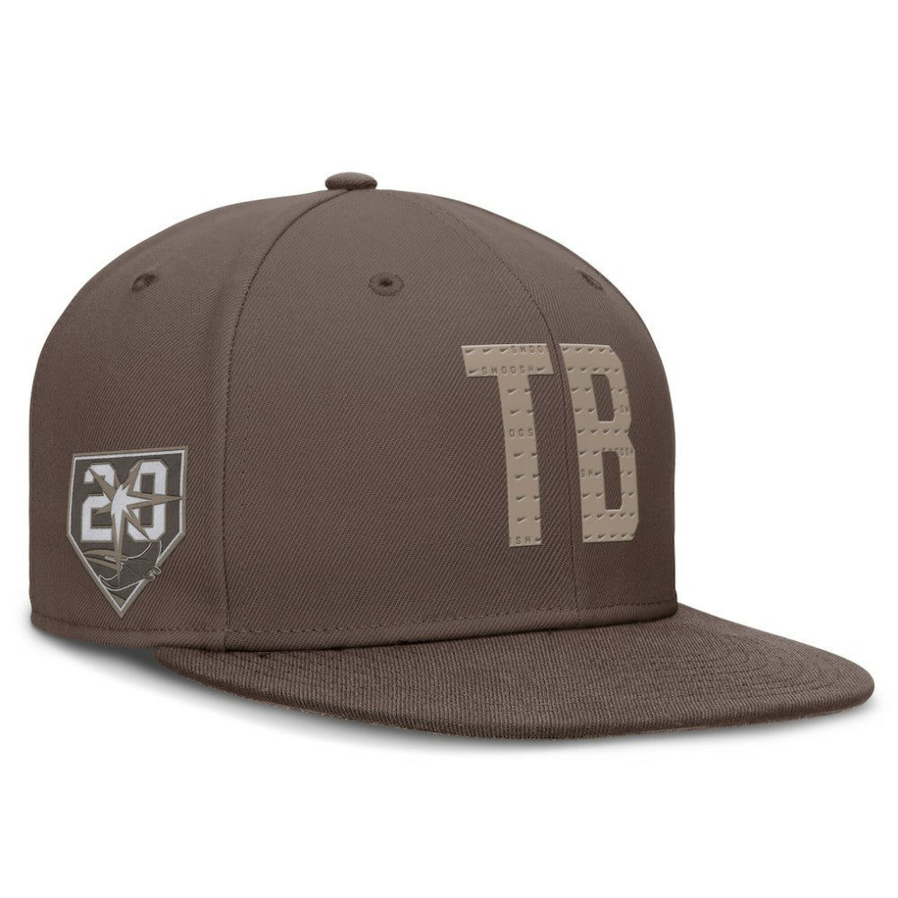 Tampa Bay Rays Nike True Statement 20th AnniversaryPerformance Fitted Hat - MLB