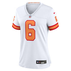 Baker Mayfield '76 Tampa Bay Buccaneers Women's Game Jersey White | Nike for Sale
