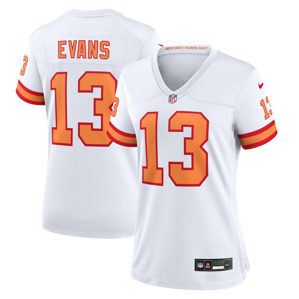 Mike Evans '76 Tampa Bay Buccaneers Women's Game Jersey White | Nike for Sale