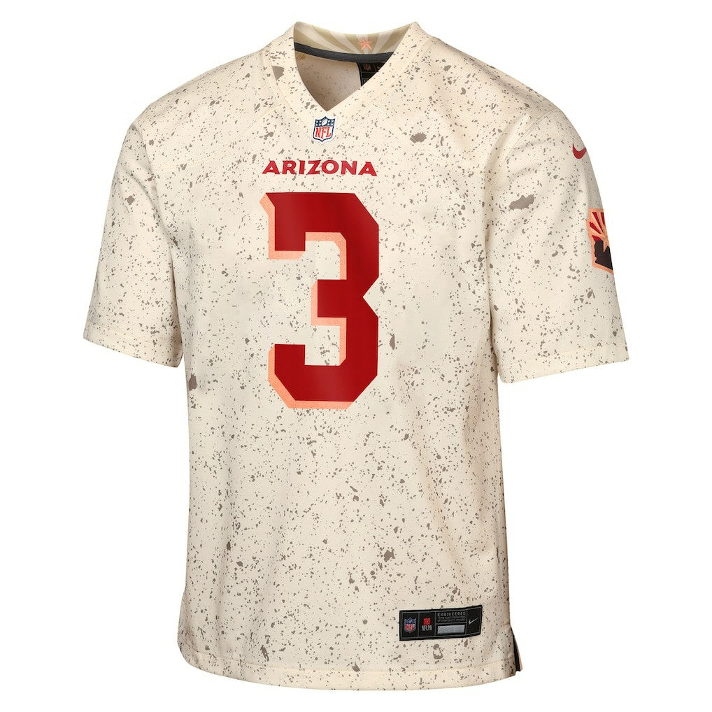 Budda Baker Arizona Cardinals Youth 2025 Rivalries Collection Game Jersey Natural | Nike for Sale