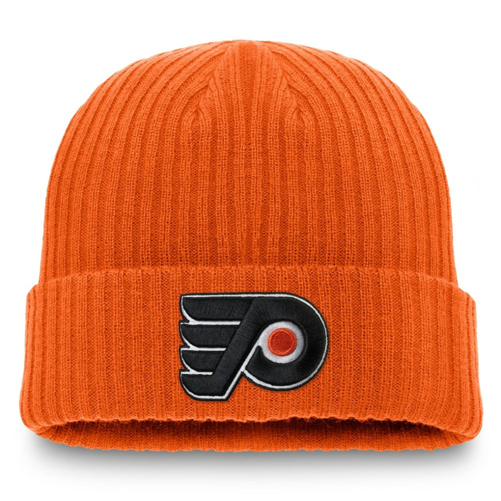 Philadelphia Flyers Fanatics Component Cuffed Knit Hat - Orange - NHL