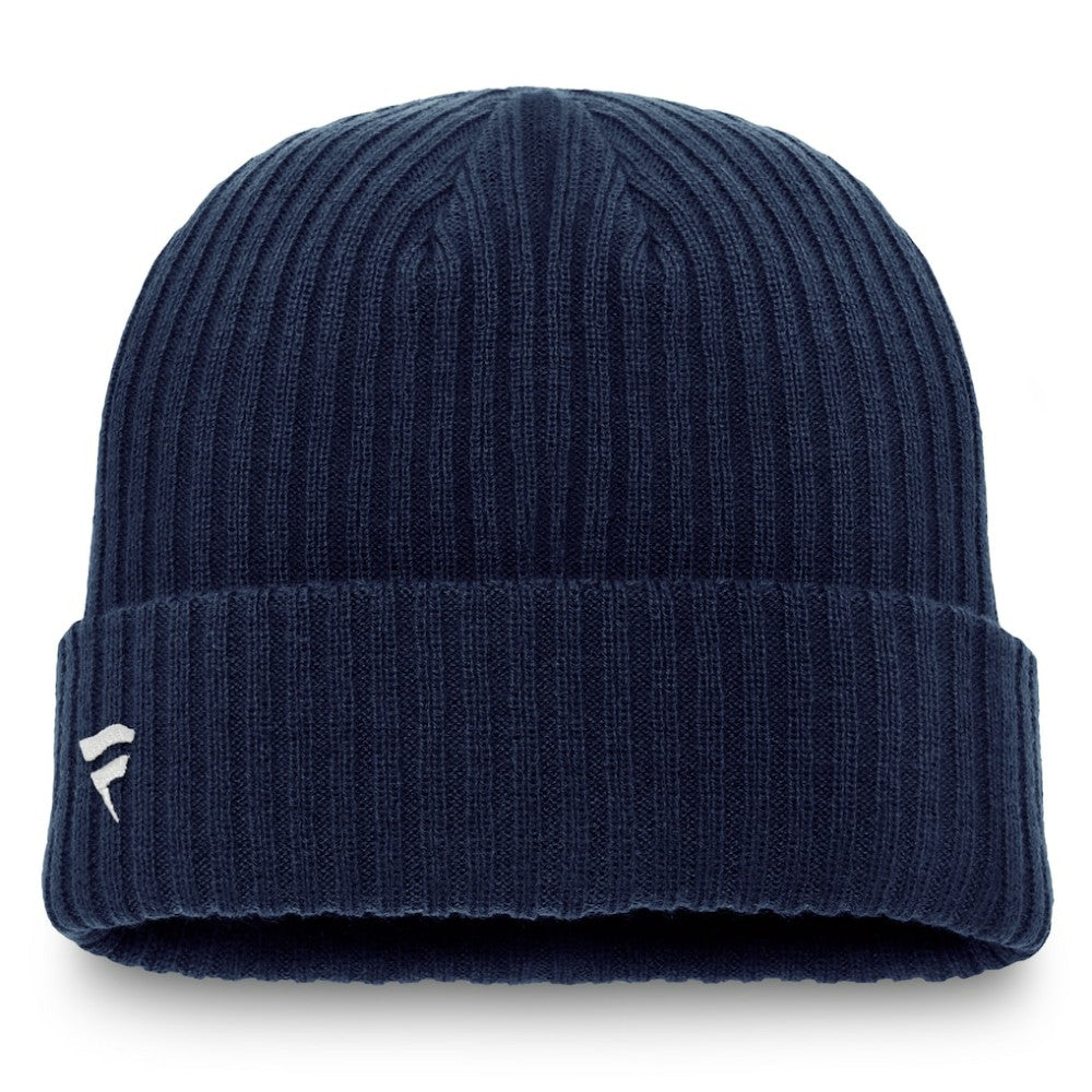 Winnipeg Jets Fanatics Component Cuffed Knit Hat - Navy - NHL