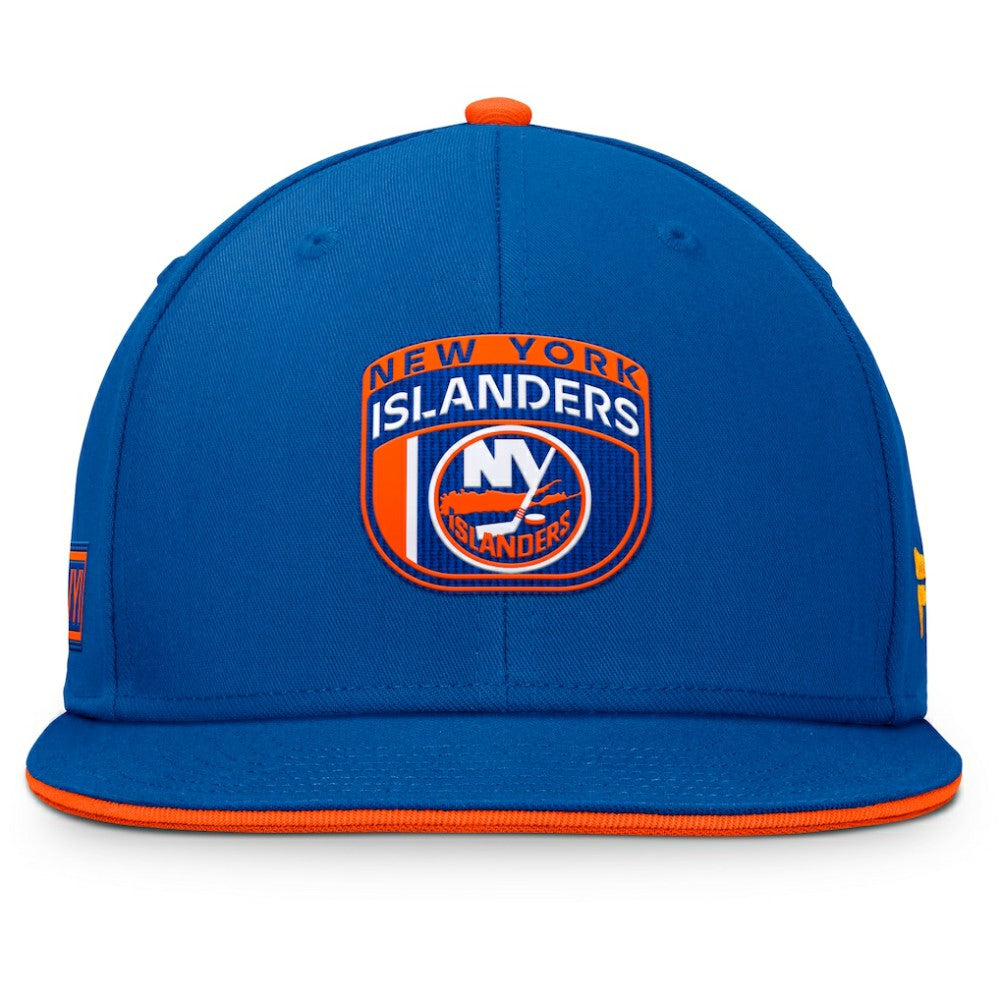 New York Islanders Fanatics Authentic Pro Draft Snapback Hat - Royal - NHL