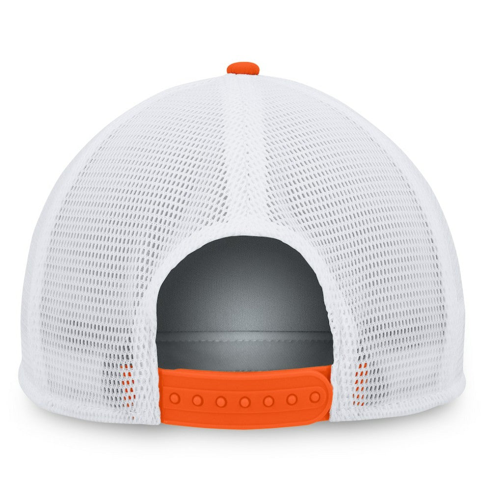 New York Islanders Fanatics Heritage Foam Front Adjustable Trucker Hat - Royal - NHL