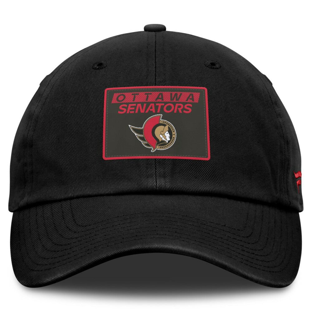 Ottawa Senators Fanatics Authentic Pro Prime Adjustable Hat - Black - NHL