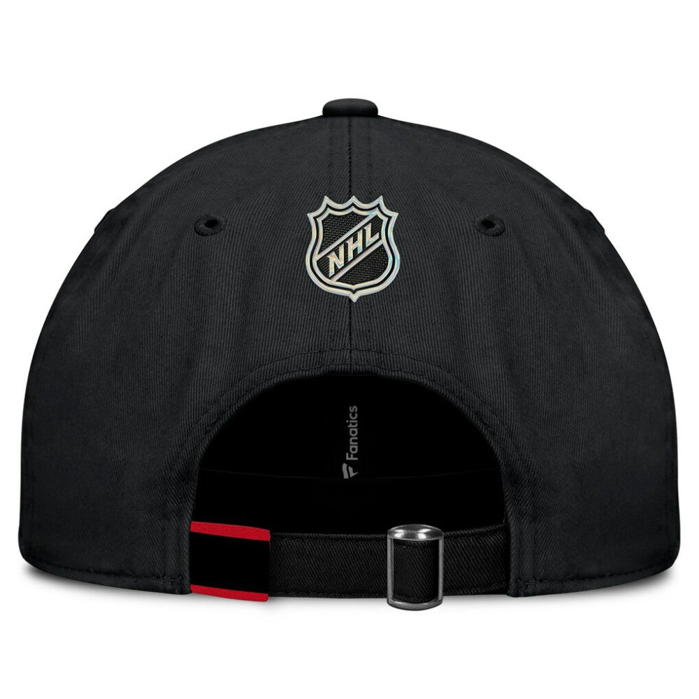 Ottawa Senators Fanatics Authentic Pro Prime Adjustable Hat - Black - NHL