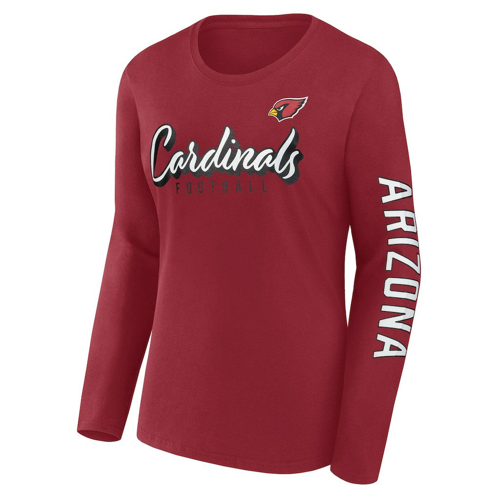 Arizona Cardinals Women's Cheerleader Long Sleeve T-Shirt Cardinal | Fanatics
