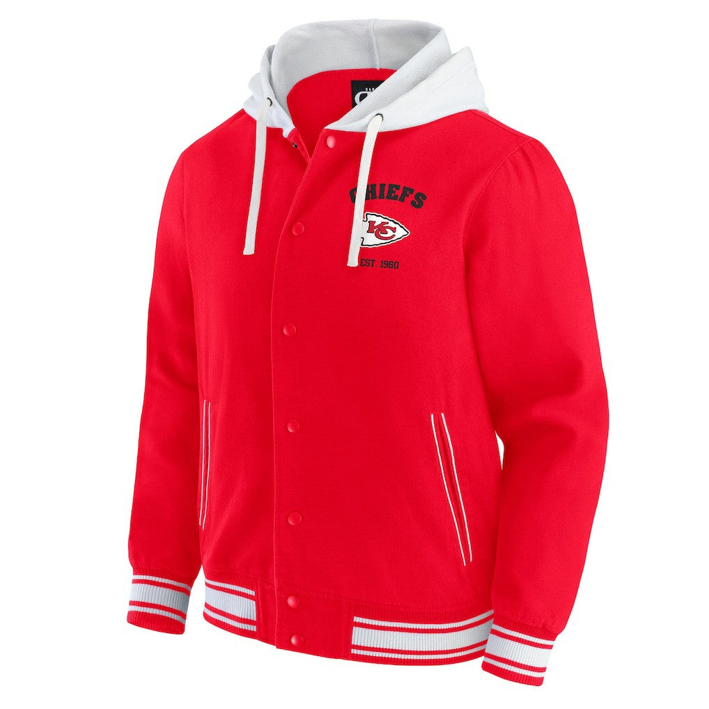 Kansas City Chiefs Darius Rucker Collection Full-Snap Hoodie Jacket Red | Fanatics