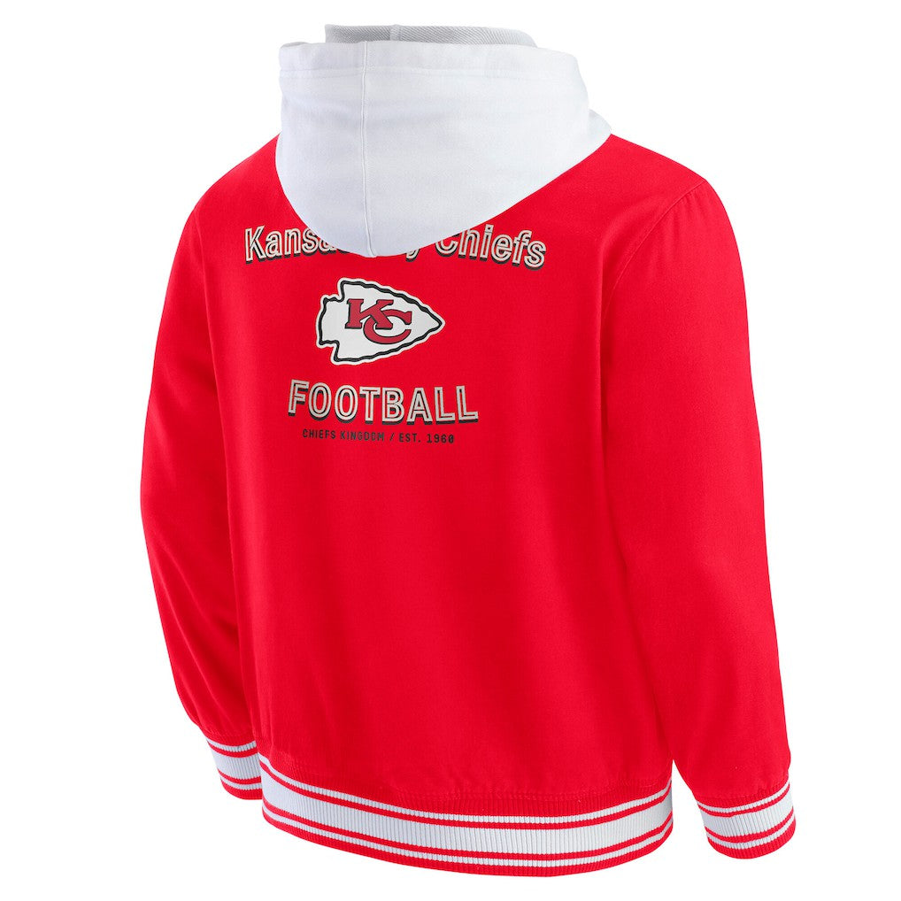 Kansas City Chiefs Darius Rucker Collection Full-Snap Hoodie Jacket Red | Fanatics