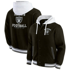 Las Vegas Raiders Darius Rucker Collection Full-Snap Hoodie Jacket Black | Fanatics
