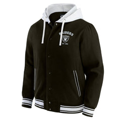 Las Vegas Raiders Darius Rucker Collection Full-Snap Hoodie Jacket Black | Fanatics