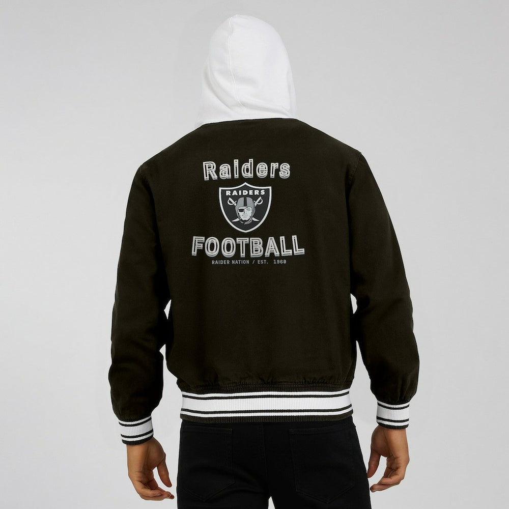 Las Vegas Raiders Darius Rucker Collection Full-Snap Hoodie Jacket Black | Fanatics