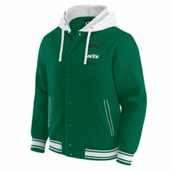 New York Jets Darius Rucker Collection Full-Snap Hoodie Jacket Green | Fanatics