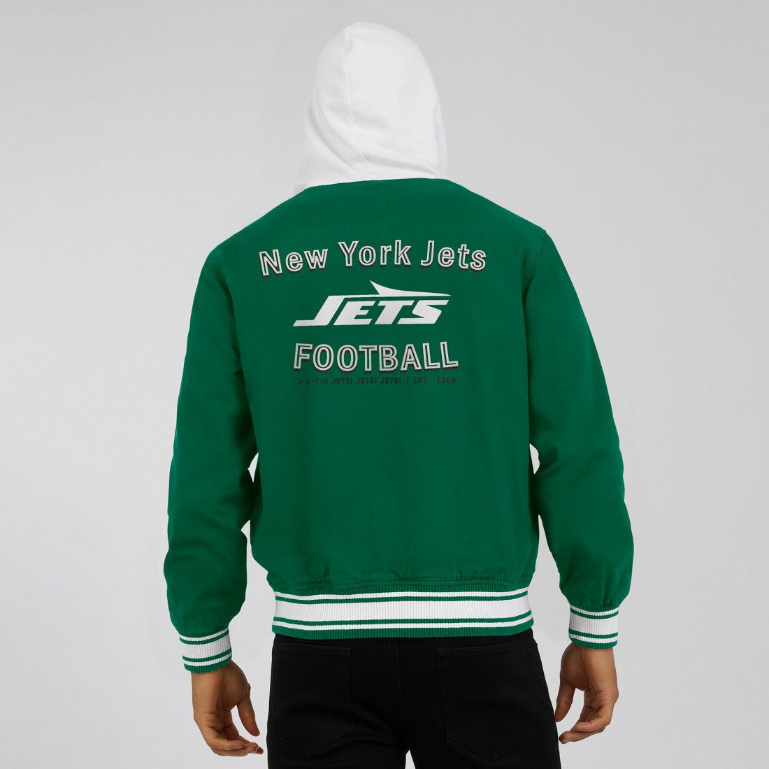 New York Jets Darius Rucker Collection Full-Snap Hoodie Jacket Green | Fanatics