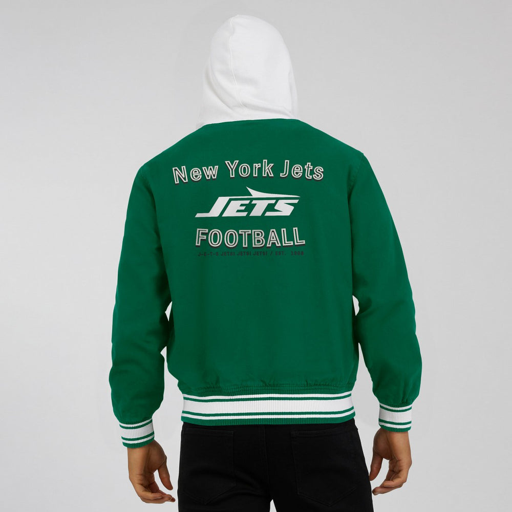 New York Jets Darius Rucker Collection Full-Snap Hoodie Jacket Green | Fanatics