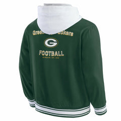 Green Bay Packers Darius Rucker Collection Full-Snap Hoodie Jacket Green | Fanatics