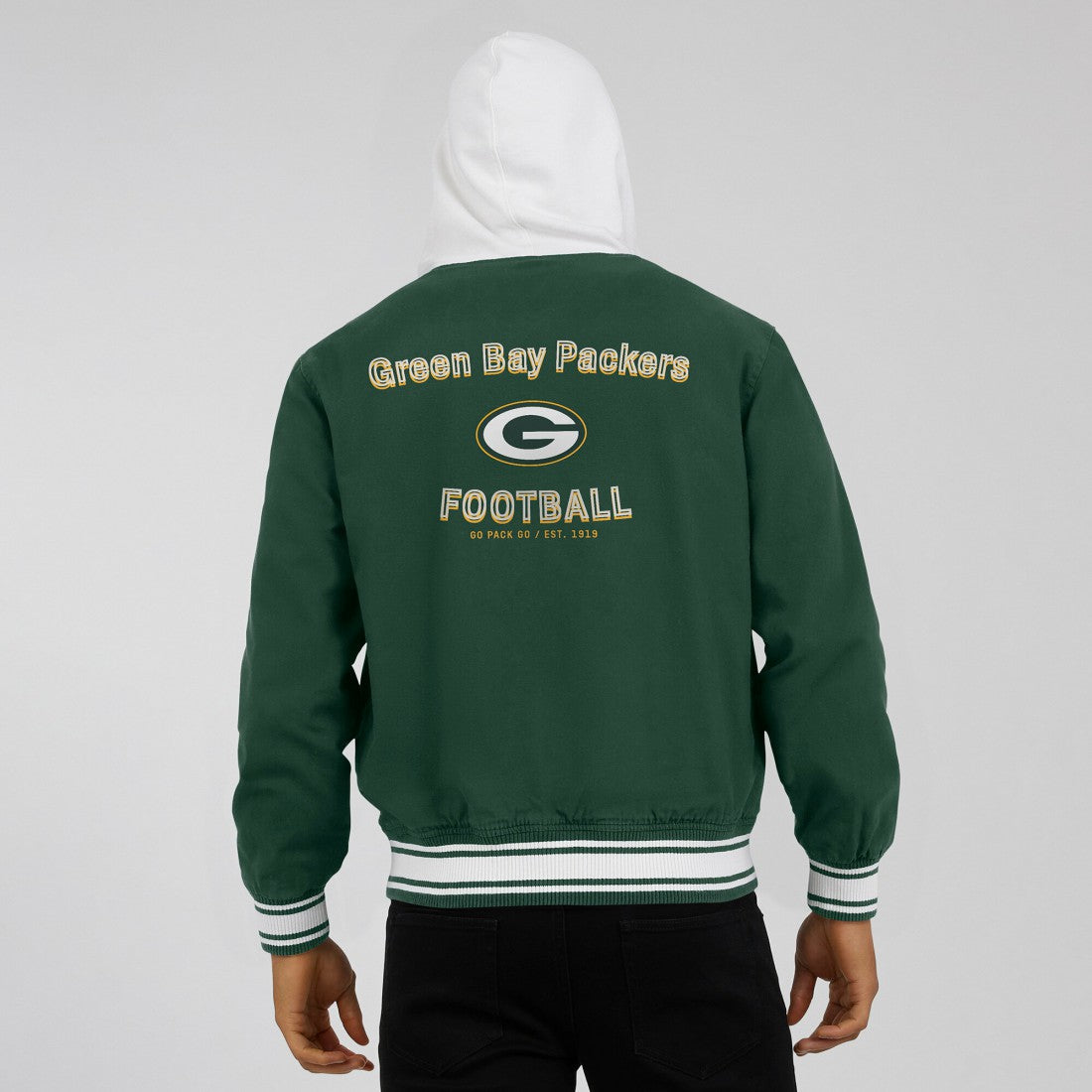 Green Bay Packers Darius Rucker Collection Full-Snap Hoodie Jacket Green | Fanatics
