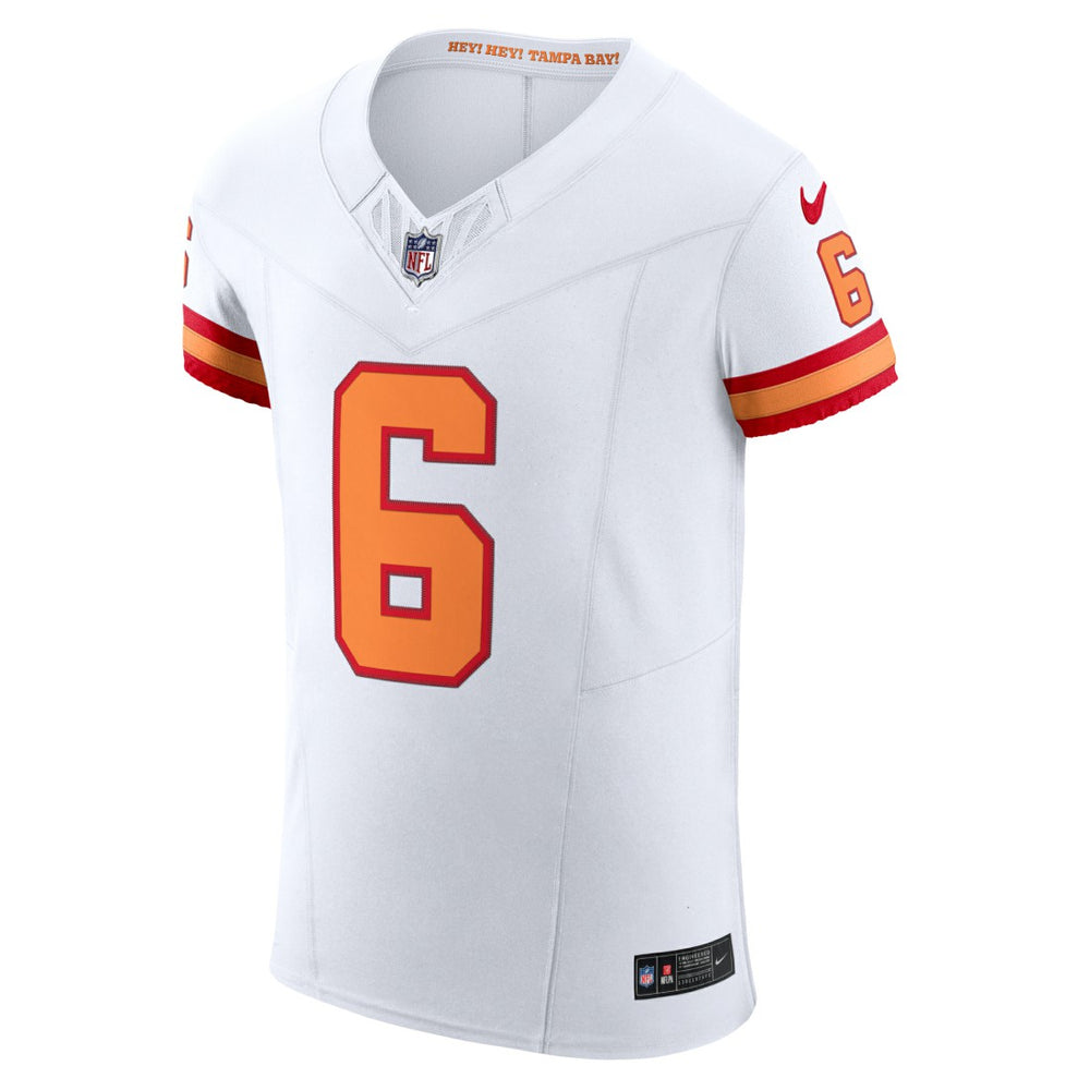 Baker Mayfield Tampa Bay Buccaneers The '76 Jersey Vapor F.U.S.E. Elite Jersey White | Nike for Sale