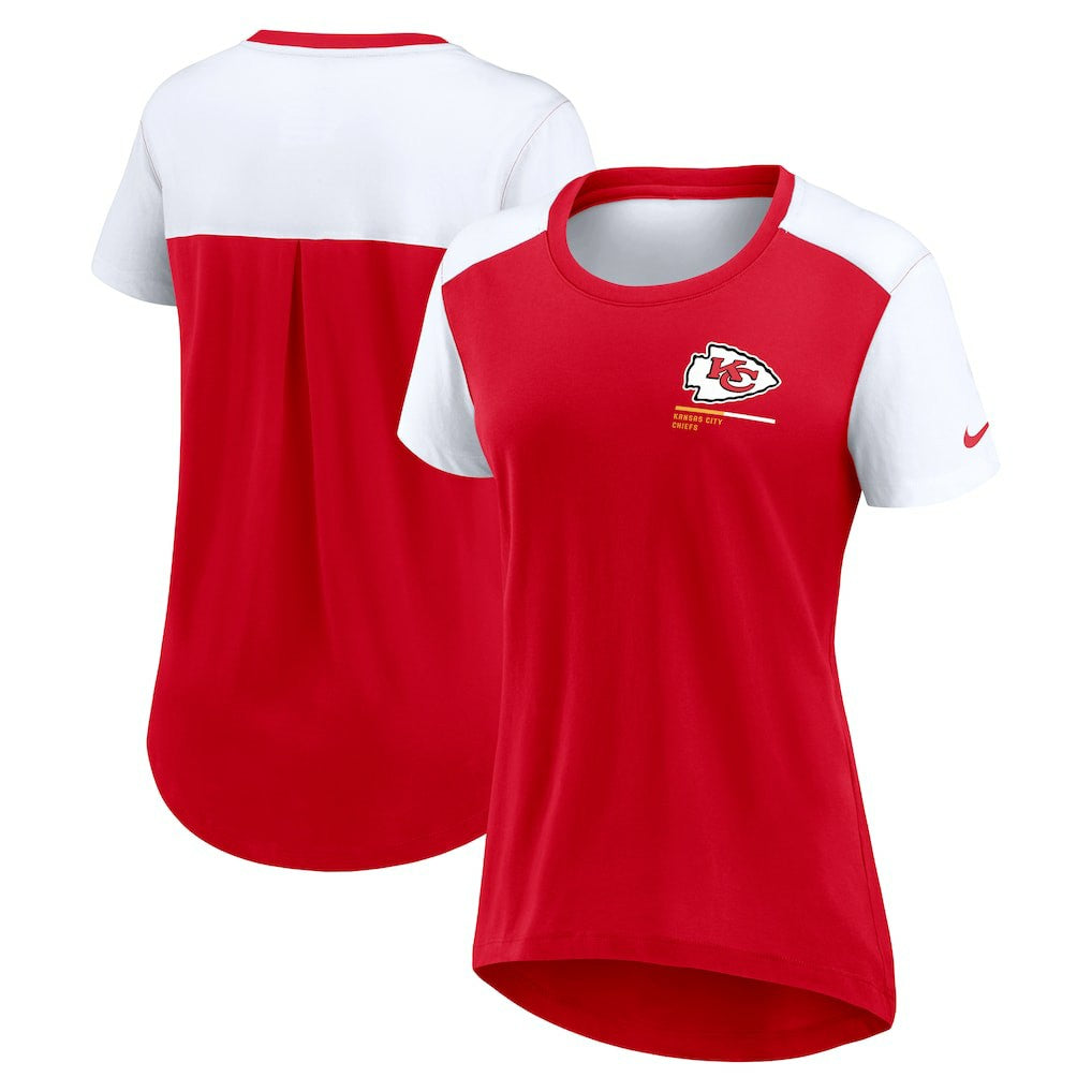 Kansas City Chiefs Women's Preferred Yoga Inspired Fashion Top Red | Nike for Sale
