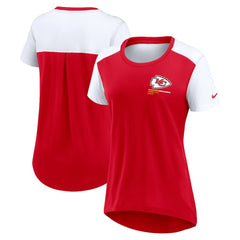 Kansas City Chiefs Women's Preferred Yoga Inspired Fashion Top Red | Nike for Sale