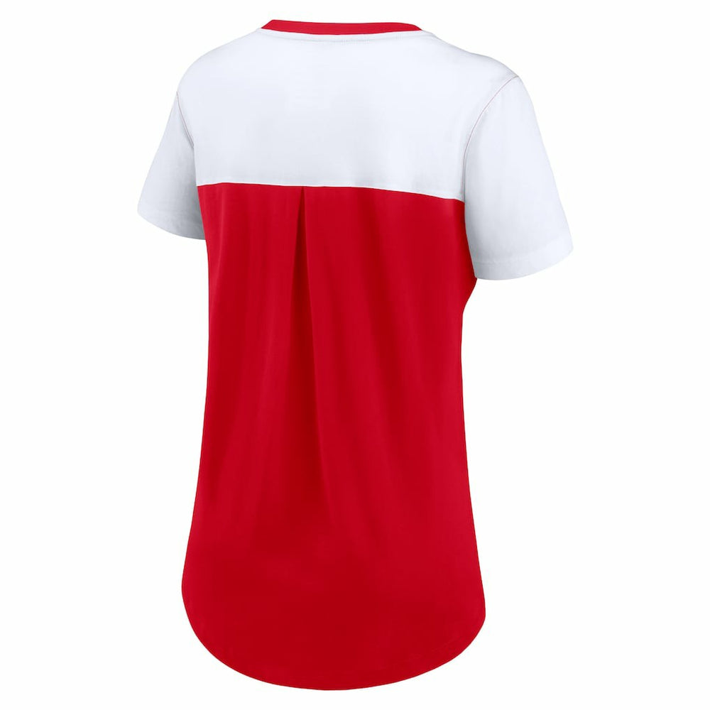 Kansas City Chiefs Women's Preferred Yoga Inspired Fashion Top Red | Nike for Sale