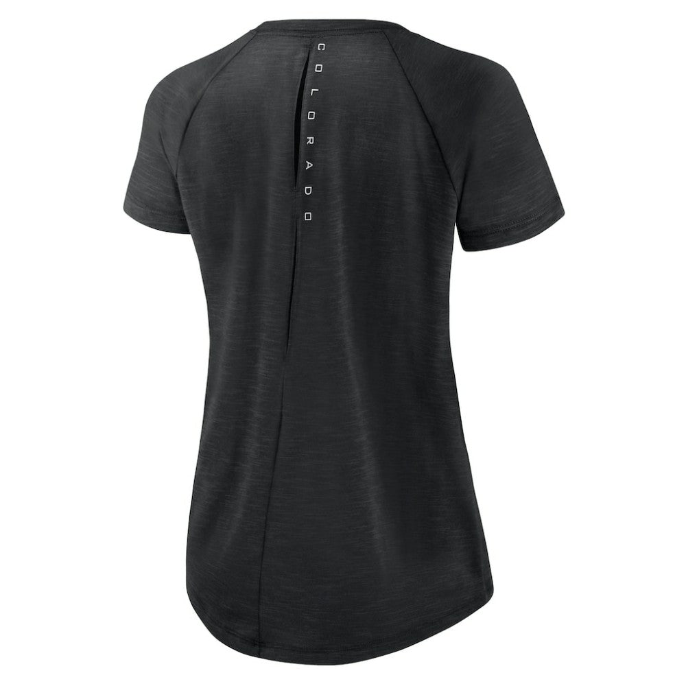 Colorado Rockies Nike Women's Summer Breeze Raglan Fashion T-Shirt - MLB