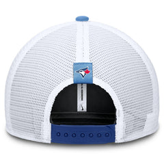 Toronto Blue Jays Nike Rise Diamond Plate Performance Trucker Flex Hat - MLB