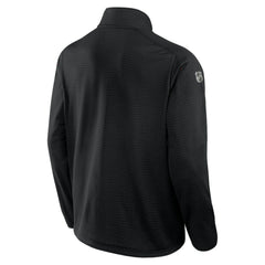 Calgary Flames Fanatics Authentic Pro Rink Quarter-Zip Top - Black - NHL