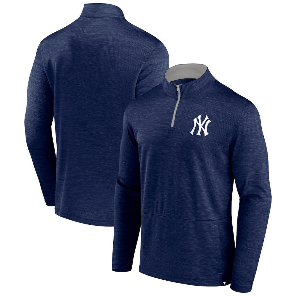 New York Yankees Fanatics Fundamentals Quarter-Zip Pullover - MLB