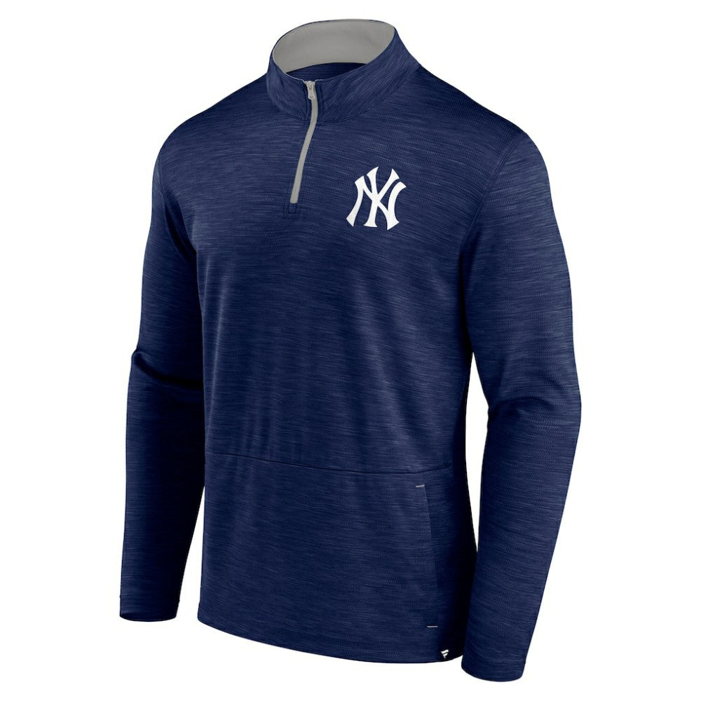 New York Yankees Fanatics Fundamentals Quarter-Zip Pullover - MLB