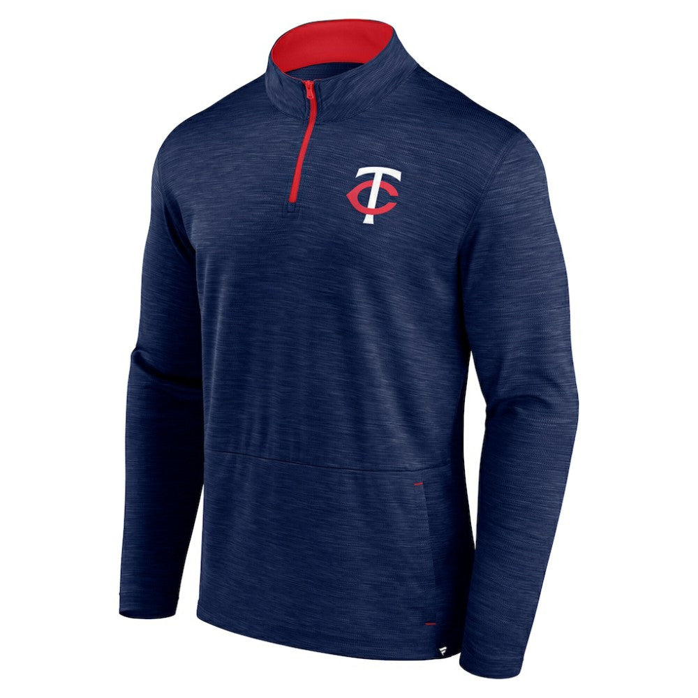 Minnesota Twins Fanatics Fundamentals Quarter-Zip Pullover - MLB