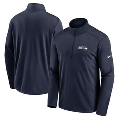 Seattle Seahawks Pacer Half-Zip Pullover College Navy | Nike for Sale